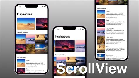 When drag gesture ends, the arrow is hidden again and, if a certain offset is reached, the previous slide is displayed. . Swiftui scrollview detect top